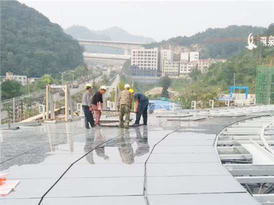 河南信阳万象城球形yy易游体育
工程